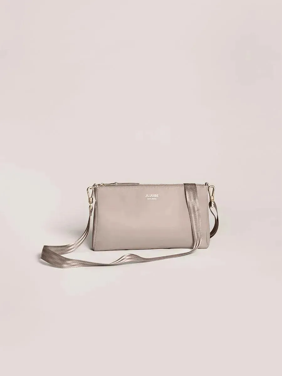 3-piece Pouch Set Taupe - Image 4