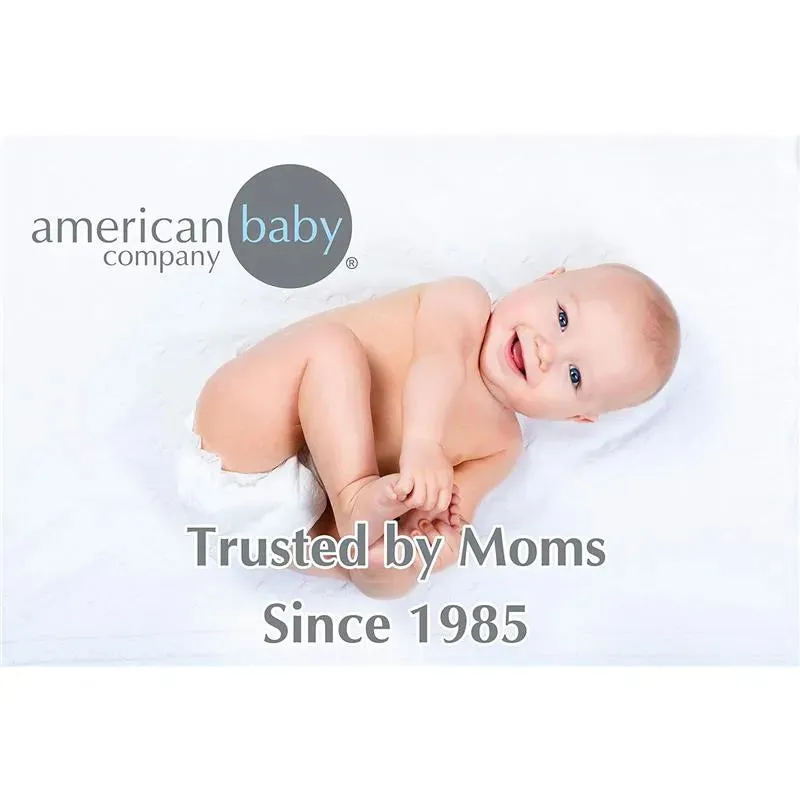 American Baby - 15 X 33 Fitted Bassinet Sheet 100% Natural Cotton Jersey Knit, Grey - Image 2