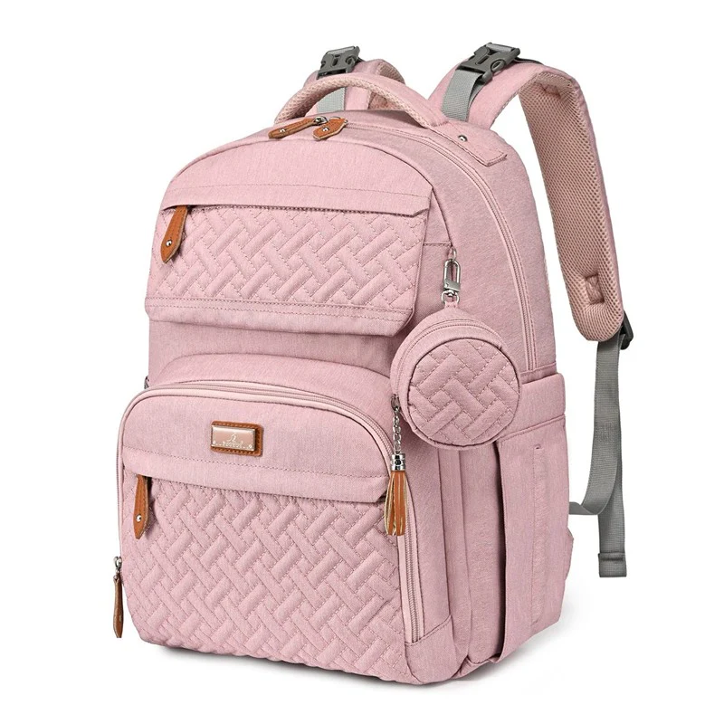 BabbleRoo - Diaper Bag Backpack, Pink