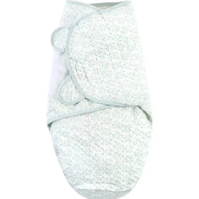 Baby Vision - 3Pk Hudson Baby Quilted Cotton Swaddle Wrap, Enchanted Forest - Image 2