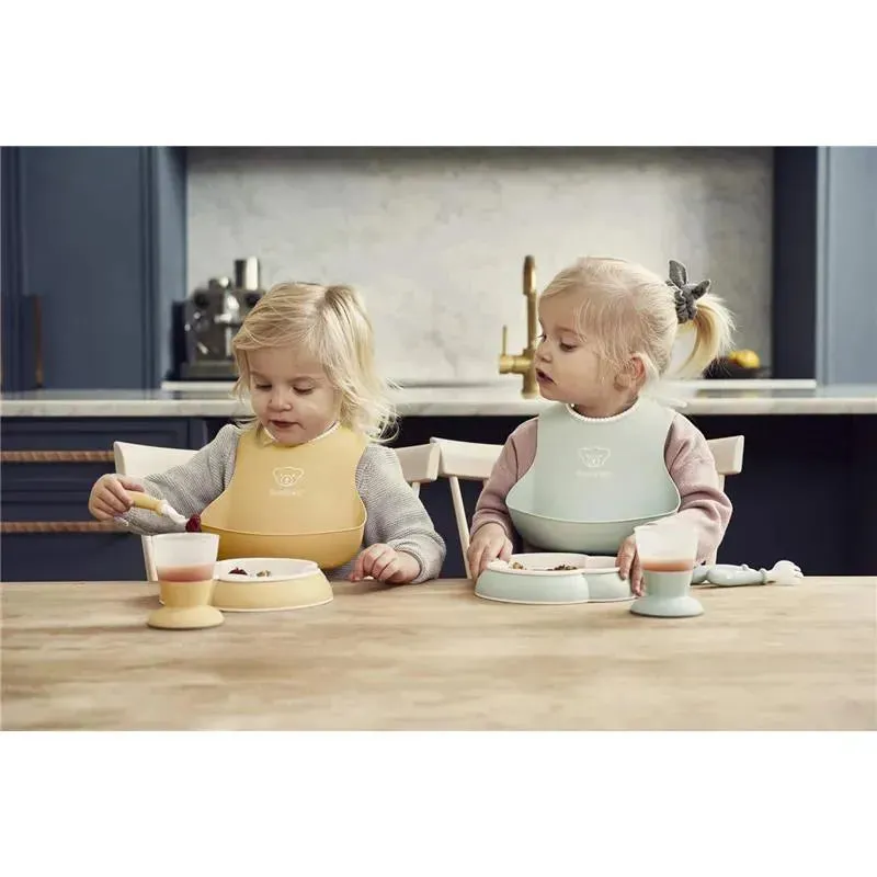 BabyBjorn - Baby Spoon and Fork, 4 pcs Powder Green - Image 4