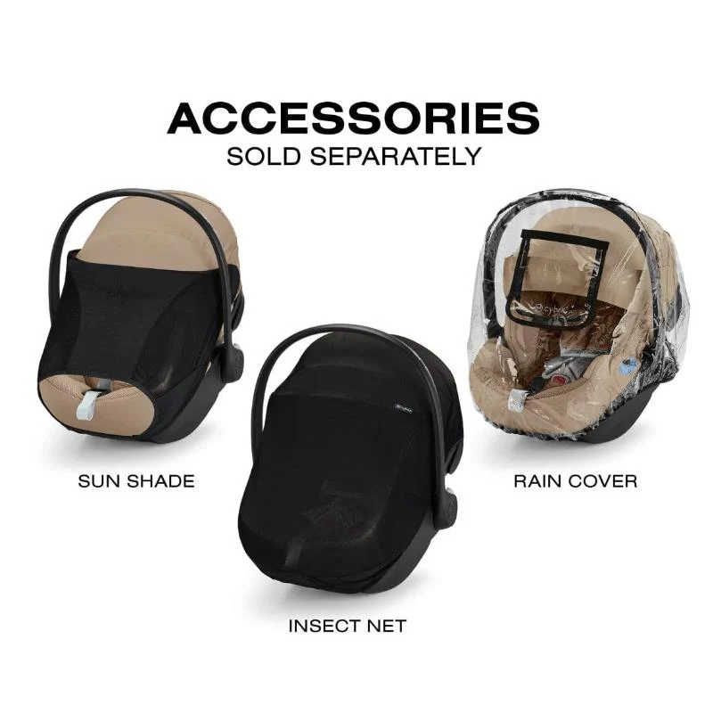 Cybex - Aton G2 Swivel Infant Car Seat With Load Leg Base, Moon Black - Image 9