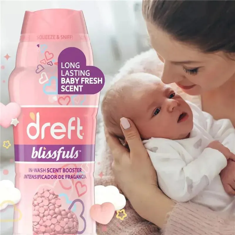 Dreft - Blissfuls Baby Fresh Scent In-Wash Scent Booster Beads, 10oz - Image 2