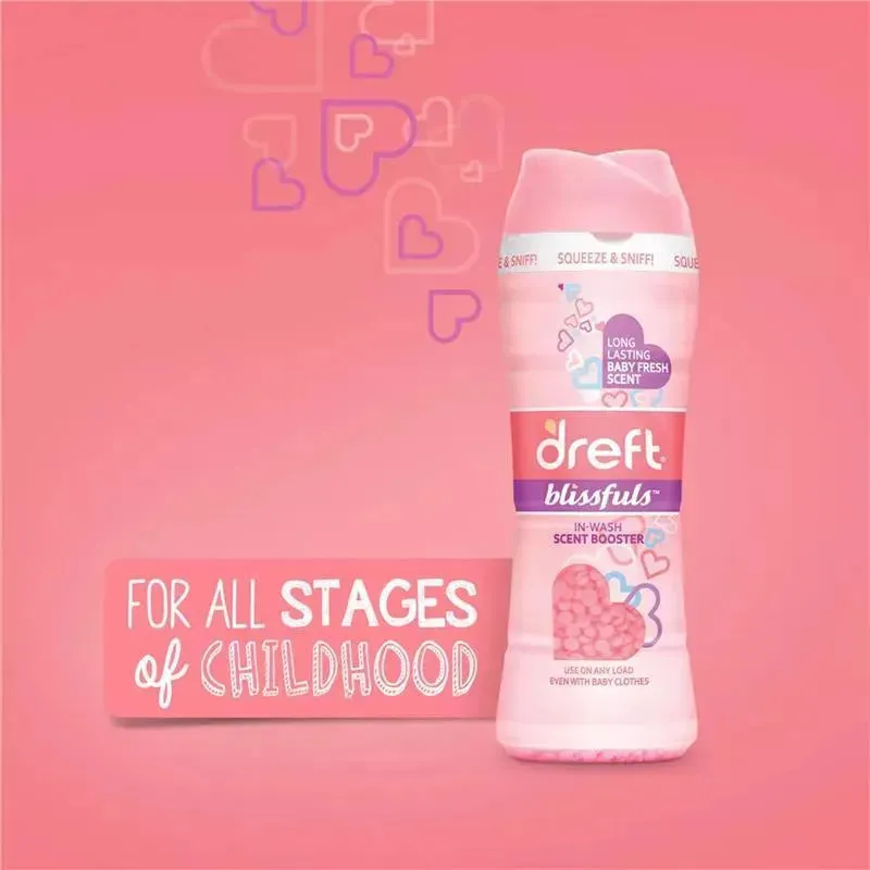 Dreft - Blissfuls Baby Fresh Scent In-Wash Scent Booster Beads, 10oz - Image 4