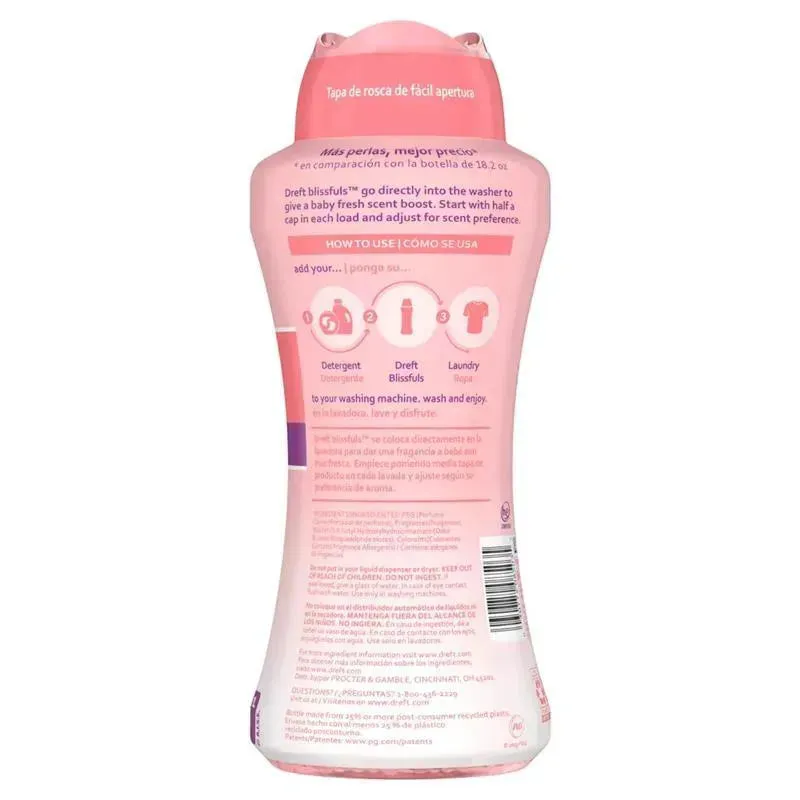 Dreft - Blissfuls Baby Fresh Scent In-Wash Scent Booster Beads, 10oz - Image 8