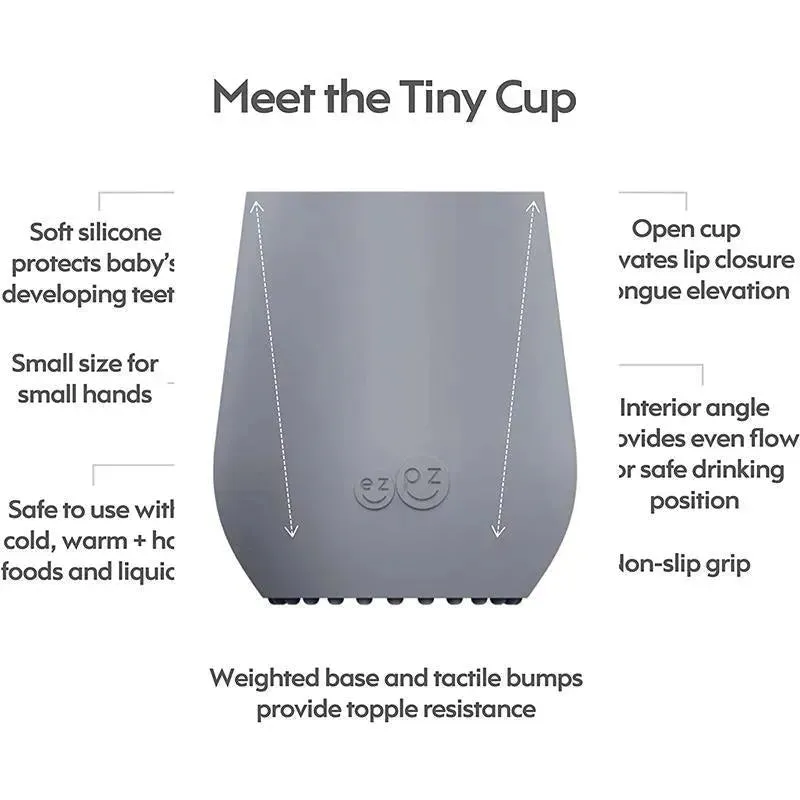Ezpz - Tiny Cup, Pewter - Image 6