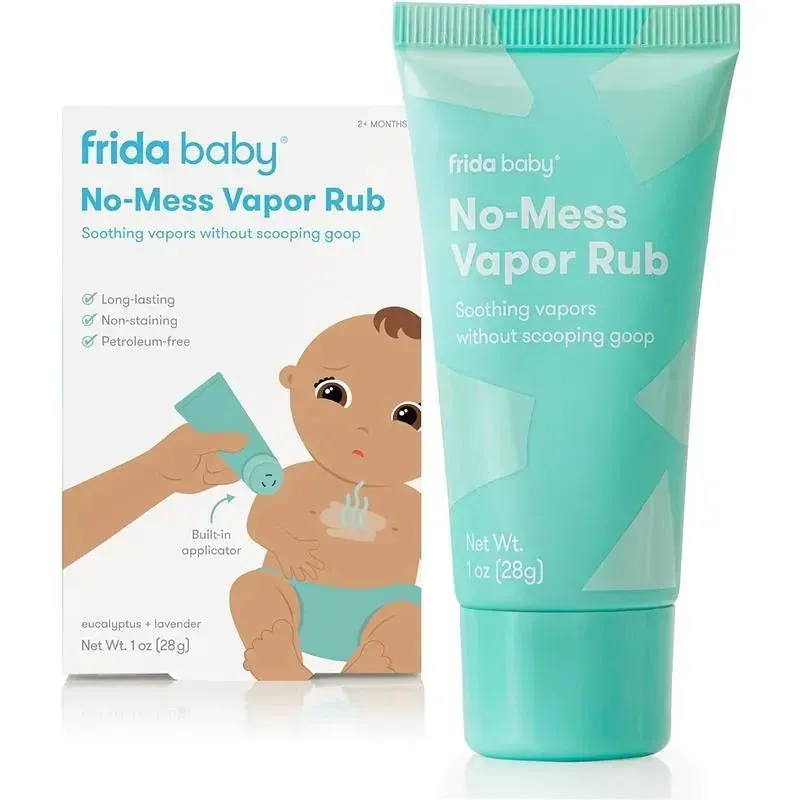 Frida Baby - No-Mess Vapor Rub, Baby Vapor Rub, Soothing Eucalyptus & Lavender for Sleep