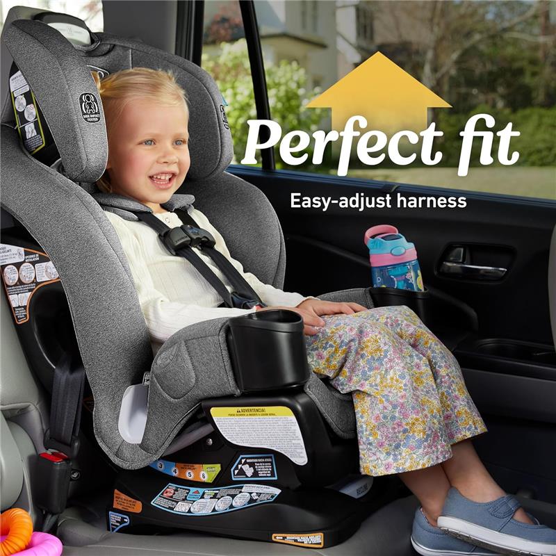 Graco - Extend2Fit 3-in-1 Convertible Baby Car Seat, Ashten - Image 3