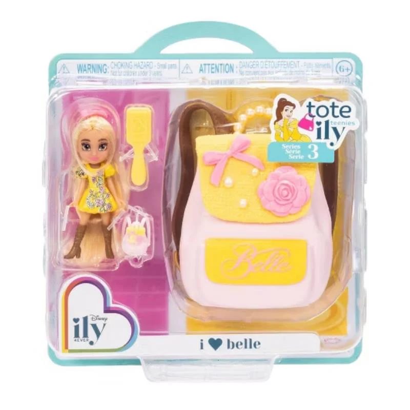 Jakks ILY 4ever 2.25 Tote-ily Teenies Belle Inspired Doll Series 3 - Image 2