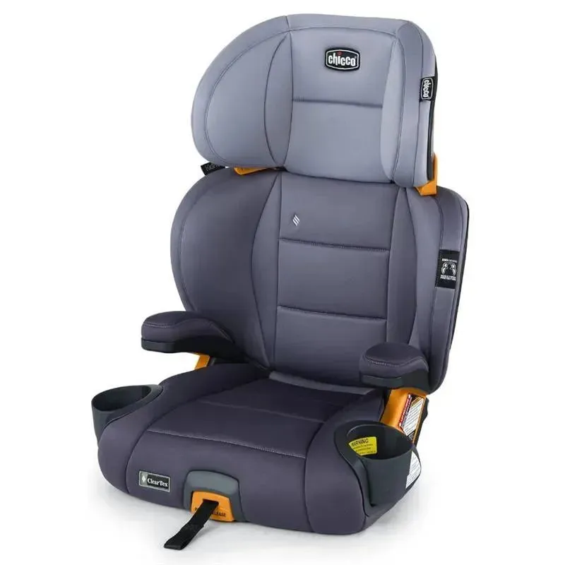 Chicco - Kidfit ClearTex Plus High Back Booster Car Seat, Lilac