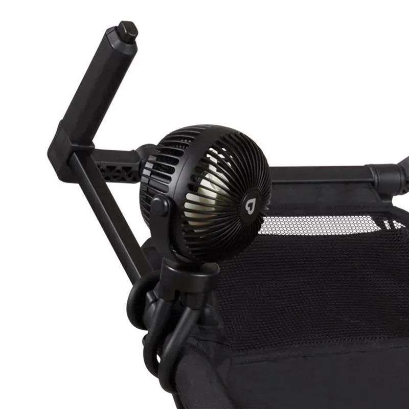 Munchkin - Stroller Fan Portable Baby Cooling System with 4 Speeds, Rechargeable Battery, and Entertaining LED - Image 5