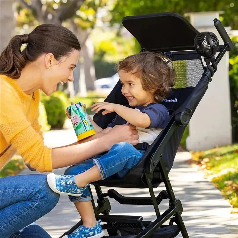 Munchkin - Stroller Fan Portable Baby Cooling System with 4 Speeds, Rechargeable Battery, and Entertaining LED - Image 8