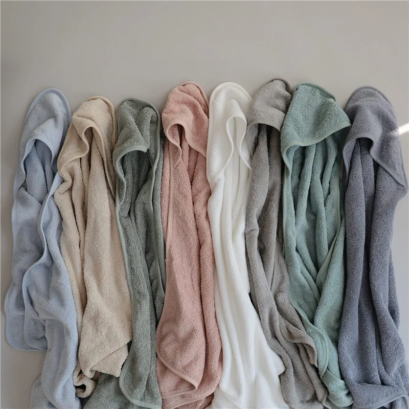 Mushie Hooded Towel - Moss - Image 8