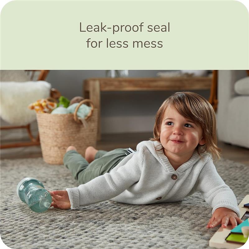 Nuk - for Nature Everlast Weighted Straw Cup, BPA Free, Spill Proof Sippy Cup - Image 4
