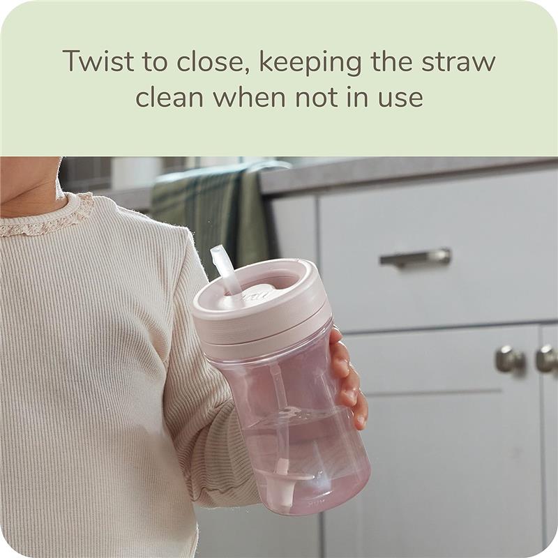 Nuk - for Nature Everlast Weighted Straw Cup, BPA Free, Spill Proof Sippy Cup - Image 5