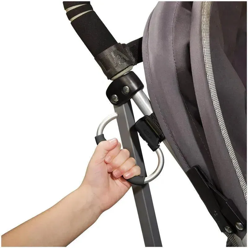 Oxo - 2Pk Tot Handy Stroller Hook, Grey - Image 3