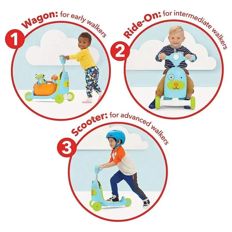 Skip Hop - Zoo 3-In-1 Ride-On Toy, Dog - Image 8