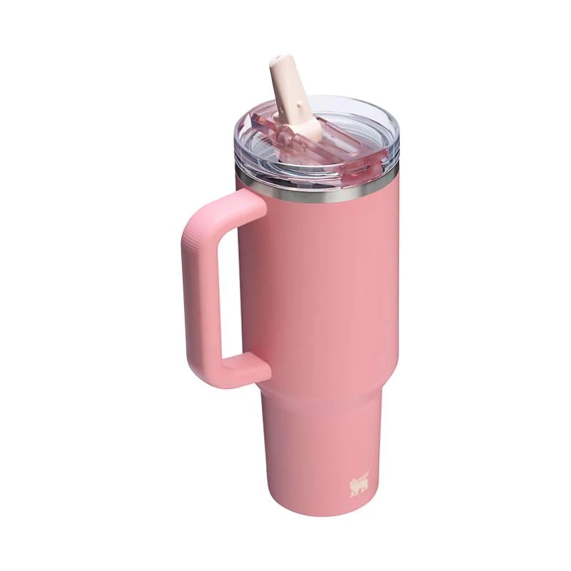 Stanley - Quencher 40 Oz ProTour Flip Straw Summer Edit Insulated Tumbler, Pink Mesa - Image 2