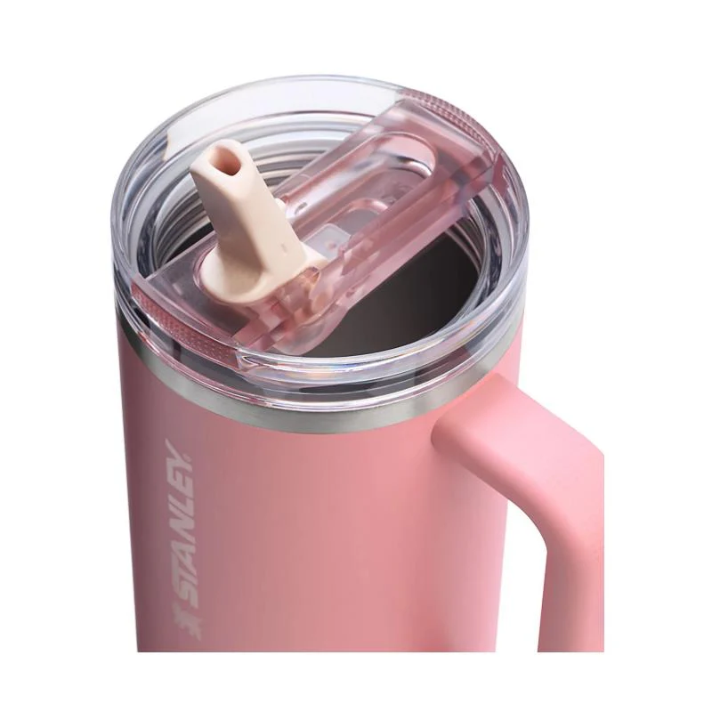 Stanley - Quencher 40 Oz ProTour Flip Straw Summer Edit Insulated Tumbler, Pink Mesa - Image 3